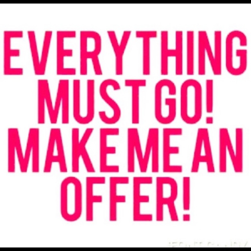 All offers considered 😊